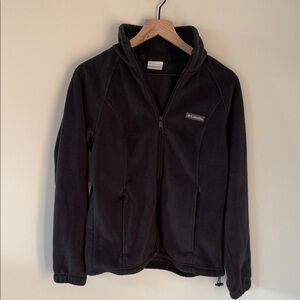 Columbia Black Full-Zip Fleece Jacket